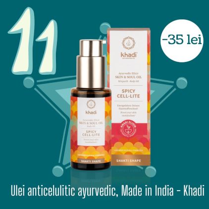 Ulei anticelulitic ayurvedic - Made in India